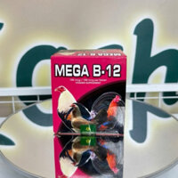 1 hộp 10 vỉ 100 viên MEGA B-12 giúp tăng bo, bổ sung sắt, tăng nước máu cho gà