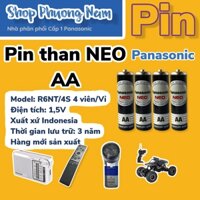 1 hộp 10 vỉ pin tiểu AA đen NEO Panasonic R6NT4SB Hàng chính hãng