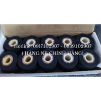 1 HỘP 20 CUỘN MỰC NHIỆT ĐEN INDATE CHO MÁY ÉP MIỆNG BAO LIÊN TỤC FRM980, FRD1000