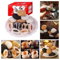 1 Hộp 2kg Bánh Mochi Tròn Mix Sẵn Các Vị (~70 chiếc)Thơm Ngon