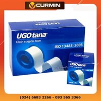 1 hộp 6 cuộn Băng dính cuộn vải lụa y tế UGOTANA kích thước 5cm x 5m [TANAPHAR]