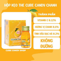 1 Hộp (6 lọ) kẹo ngậm thơm miệng Cube Candy Hàn Quốc Vị Chanh