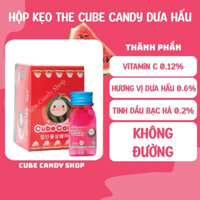 1 Hộp (6 lọ) kẹo ngậm thơm miệng Cube Candy Hàn Quốc Vị Dưa Hấu