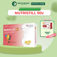 [1 Hộp 90 viên] Viên uống Vitamin bầu Nutristill 90 - Bổ sung Vitamin + DHA cho Bà bầu và Mẹ sau sinh + Acid Folic