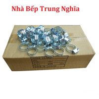 1 Hộp Cổ Dê / Đai Xiết Inox / Kẹp siết inox / Cố Định Ống Dẫn Gas (200 Chiếc/Hộp) Nhập Khẩu Đài Loan