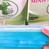 1 HỘP khẩu trang y tế 4 lớp Minh Anh, AjA hộp 50 cái