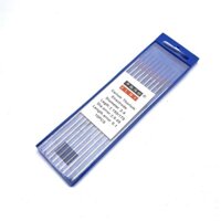 1 hộp kim hàn tig inox sắt đầu đỏ 2.4 *150  ZLHC Que hàn tig inox Điện cực hàn tig