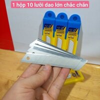 1 hộp lớn ( 20 hộp nhỏ ) dao rọc giấy hiệu LS , lưỡi dao rọc giấy  size 18mm, sắc bén, hộp lưỡi dao