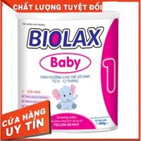 1 HỘP SỮA BIOLAX BABY 900g