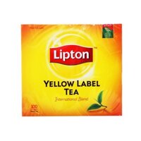 1 Hộp Trà Lipton Túi Lọc Nhãn Vàng - 1 hộp 100 túi lọc