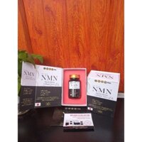 1 Hộp Viên Đẹp Da NMN Elastin Biotin Collagen Nano Plus 1 lọ-60v