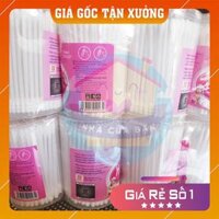 1 hũ tăm bông 160 que ngoáy ráy tai Yumy Kid cho trẻ em