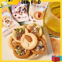 [1 kg] Bánh quy pizza mix hạt dinh dưỡng Nut Cake Granola - Ăn Vặt Nhà Bắp
