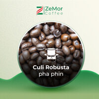 1 Kg Cà Phê Culi Robusta Natural S18 Nguyên Chất Rang Mộc - ZeMor Coffee - Mua 20 tặng 1 trà Việt Thiên 300gr