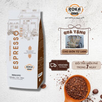 1 Kg Cà Phê Hạt Rang Nguyên Chất, Dòng Pha Máy Blend Hạt Theo Nhu Cầu: Robusta Và Arabica - Roka Espresso