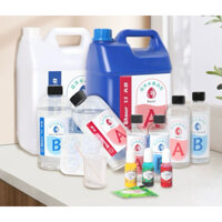 1 kg keo Epoxy resin  3d chuyên dụng tỉ lệ 3 1