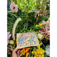 1 Kg kẹo sáp nhân siro trái cây nhiều hình dáng dễ thương .