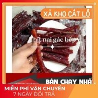 1 KG Thịt Nai Gác Bếp 500gr[Tặng Kèm Chẩm Chéo Chấm Siêu Ngon]