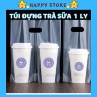 (1 Kg) Túi Đựng Trà Sữa 1 Ly, Túi Trà Sữa Cà Phê Nước Ép Mang Đi Take Away