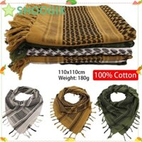 1 Khăn Trùm Đầu Đa Năng Bằng Cotton 110x110cm