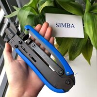 1 kìm bóp, kìm nén jack truyền hình, cho đầu jack F5/F7 cáp RG 6/RG 11, làm bằng thép không gỉ, Model: FZ098A/HLT-548