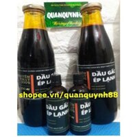 1 lít Dầu gấc Ép lạnh Siêu Đậm đặc Nguyên chất 100% - sp handmade