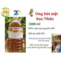 1 lít mật ong hoa nhãn hiệu hac long