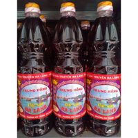 1 lít Nước mắm nhỉ cá cơm Ba làng Đặc biệt 45 độ đạm (tặng kèm 100g mắm tép)