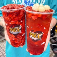 1 Lít Trà dâu tây tươi trái