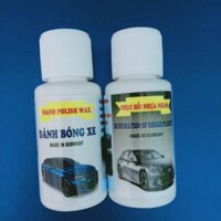 1 lọ đánh bóng và 1 lọ phục hồi nhựa nhám