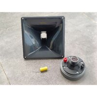 1 Loa Treble Kèn 450,  1 Họng 19,5cm, 1 Tụ Loa Treble 2,2uF