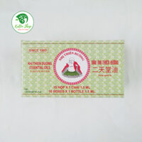 1 Lốc 10 chai Dầu gió Nhị Thiên Đường 1.5ml