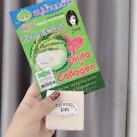 1 LỐC 12 BÁNH XÀ PHÒNG TẮM JAM RICE MILK