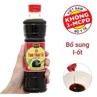 1 lốc 6 chai Nước tương Tam Thái Tử Nhất ca chai x 650ml