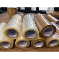 1 Lốc 6 cuộn Băng Keo trong đục 200 yard (nặng 2kg)