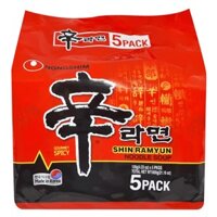 1 lốc mì Shin Hàn Quốc (5 gói)
