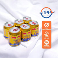 [1 lốc] Nước tăng lực bò húc Redbull Thái lon 250ml