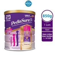 1 lon Sữa bột pediasure BA hộp 850g