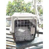 1 lồng hàng không vận chuyển chó, mèo, vẹt, chim (màu ngẫu nhiên theo kho của shop)