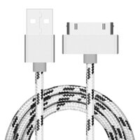 1 M Đầm 30pin Dữ Liệu USB Đồng Bộ Dây Cáp Sạc Cho iPhone 4 4s iPad 2/3 /4 IPod
