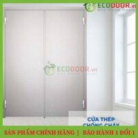 1 M2 CỬA THÉP CHỐNG CHÁY 2P TAY NAM CUA ECD