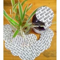 1 m2 màng seal chai lọ Pet, HD , thủy tinh , màng tự dán ( không cần máy seal )