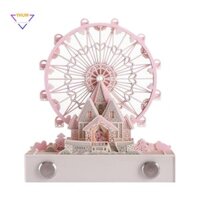 1 Mảnh 3D Notepad Để Bàn Có Đèn, Lịch Để Bàn Nghệ Sĩ Màu Hồng Acrylic 2024 Lịch 3D Notepad Artopad Khắc