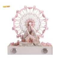 1 Mảnh 3D Notepad Để Bàn Có Đèn, Lịch Để Bàn Nghệ Sĩ Màu Hồng Acrylic 2024 Lịch 3D Notepad Artopad Khắc