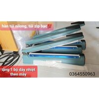 1 máy HÀN MIỆNG TÚI 20CM VỎ SẮT- máy cắt màng co- GIÁ SIÊU RẺ- VỎ SẮT CỰC BỀN- TẶNG KÈM DÂY NHIỆT- HÀN DƯỢC CẢ TÚI ZIP