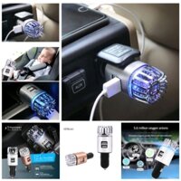 1 MÁY LỌC KHÔNG KHÍ TẠO KHÍ ION KHỬ MÙI KIÊM SẠC ĐIỆN THOẠI TRÊN XE HƠI ÔTÔ HÀNG CHUẨN
