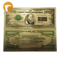 1 Máy Tính $1 Triệu Đô La Tiền Giấy Trang Trí Cổ Mạ Vàng Mỹ Lưu Niệm Nhà Trang Trí Thả Vận Chuyển