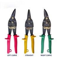 1 Máy Tính 10 Inch Hàng Không Snip Thẳng / Trái / Phải 250 Mmn Thép Cắt Kim Loại Đa Năng Cắt Kéo