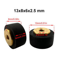 1 Máy Tính 13x8x6x2.5 Lõi Đồng Pinch Con Lăn Dây Ròng Rọc Cho Sony Âm Thanh Ghi Băng Sàn Ổ Đĩa Chuyển Động Đài Phát Thanh Cassette Stereo Player