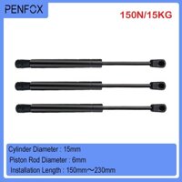 1 Máy Tính 150mm-230mm 15kg / 150N Khí Lò Xo Giảm Chấn Nâng Thủy Lực Hỗ Trợ Thanh Thanh Chống Đa Năng Thanh Chống Giường Ô Tô Máy Nội Thất